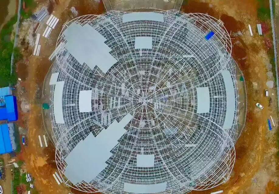 都江堰体育馆网架